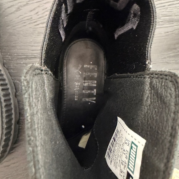 Rihanna FENTY PUMA Chelsea‎ Sneaker Boots in Triple Black, Size 10 main image 14